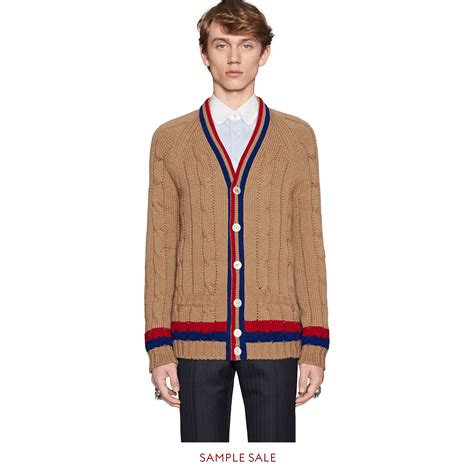 cardigan gucci mens|Gucci men's cardigan sale.